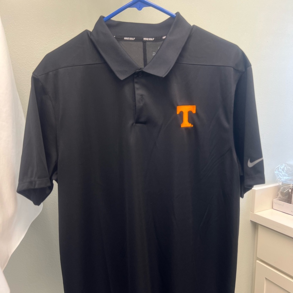 Nike Men's Black Polo Tennessee Volunteers